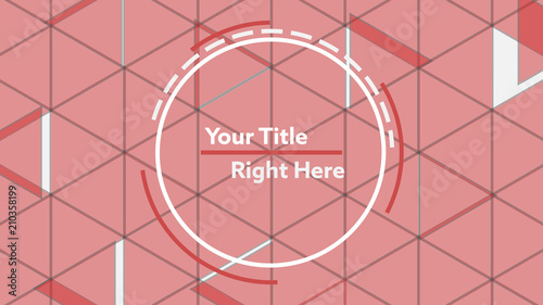 Pink Triangles Title