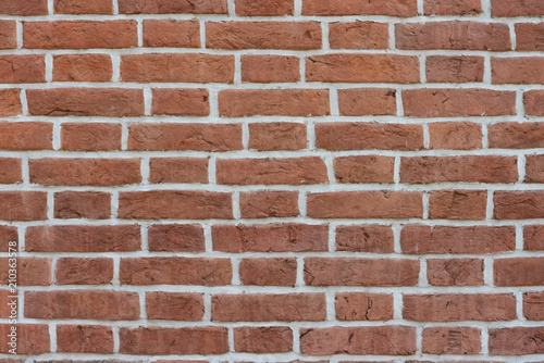 Red masonry brick texture