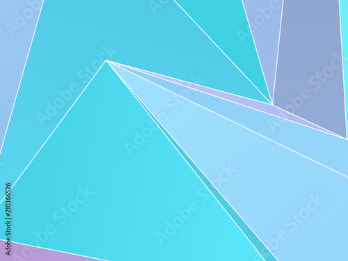 Simple geometric background. Minimal design. Abstract the combination of colored paper. Vector illustration.