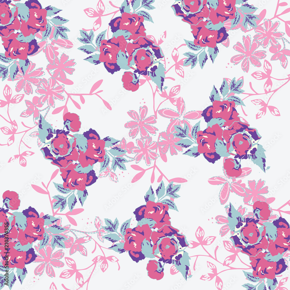 Obraz premium floral pattern 