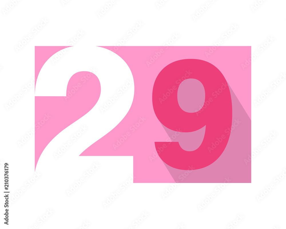 Fototapeta premium gestalt typography typeset logotype numeral numeric nominal image vector icon