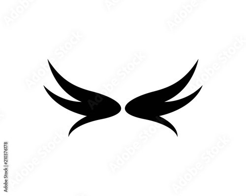 Falcon Wing Logo Template