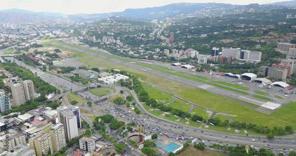 Nice airport La Carlota in Caracas, Venezuela Nice airport La Carlota in Caracas, Venezuela