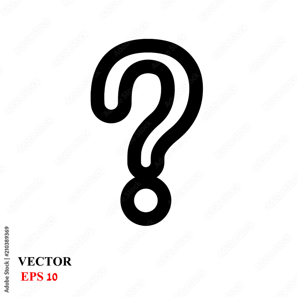 question mark. vector illustration question mark. vector illustration