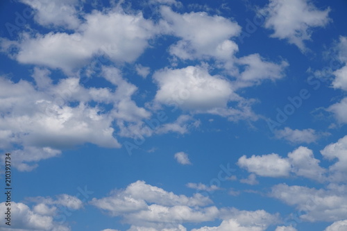 Sky  clouds - horizontal photograph