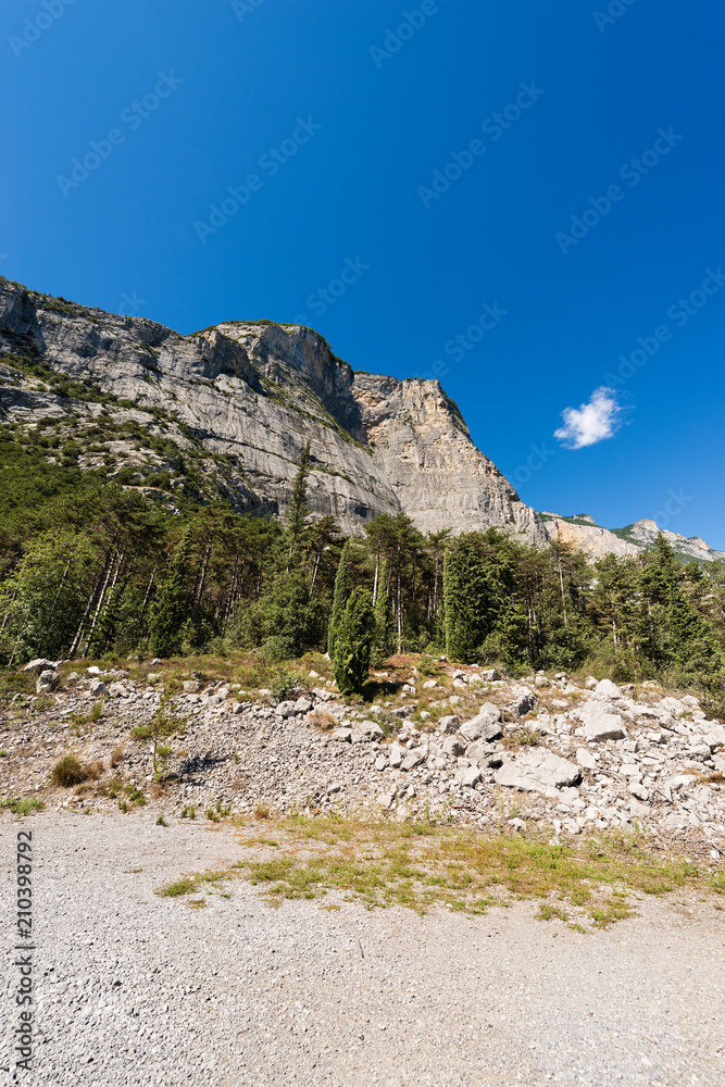 Forest and Mountains in Sarca Valley - Trentino Italy