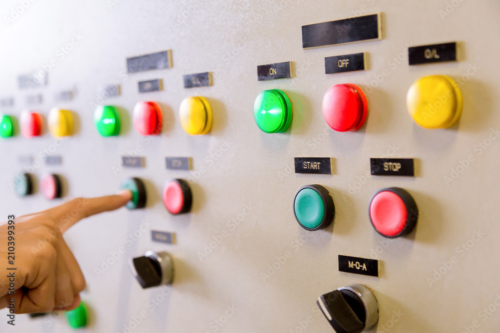 Engineer working on checking and maintenance electrical equipment engineer checking status switchgear with checklist System ready. Engineer working on checking and maintenance electrical equipment engineer checking status switchgear with checklist System ready.