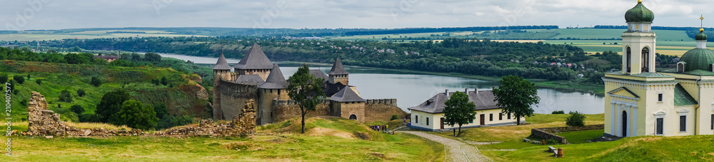 panorama beautiful view of the ancient fortress