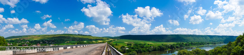 bridge beautiful view landscape forest photo