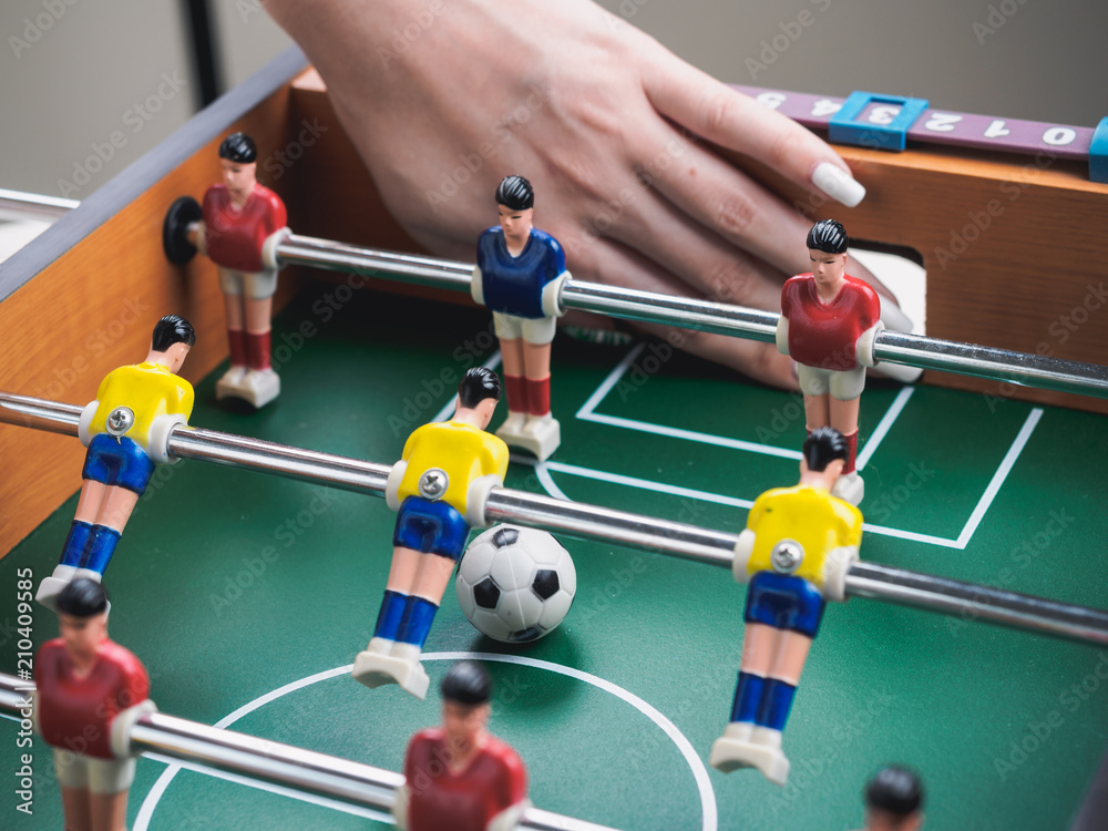 Mini table football foosball soccer. trick cheat gate Mini table football foosball soccer. trick cheat gate