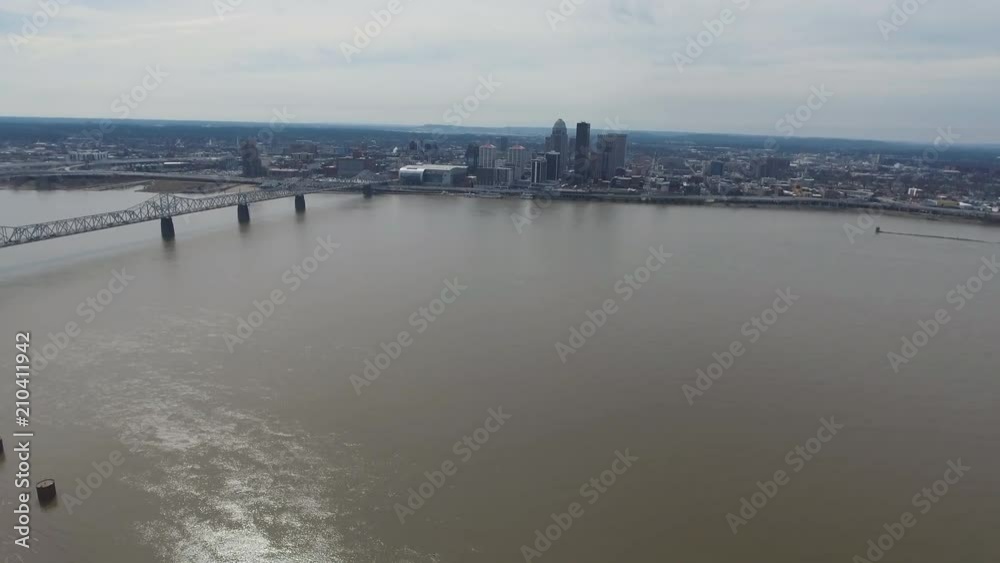 Louisville Kentucky Skyline Downtown Aerial 12.mov Louisville Kentucky Skyline Downtown Aerial 12.mov