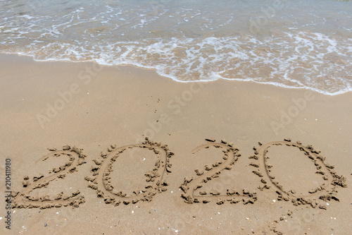 Number of year on the sand beach