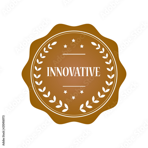 Innovative stamp illustration design