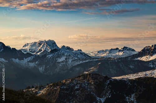 Morning in the mountains