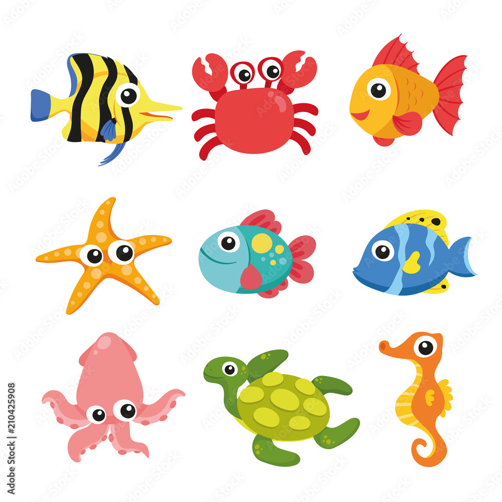 ocean vector collection design ocean vector collection design
