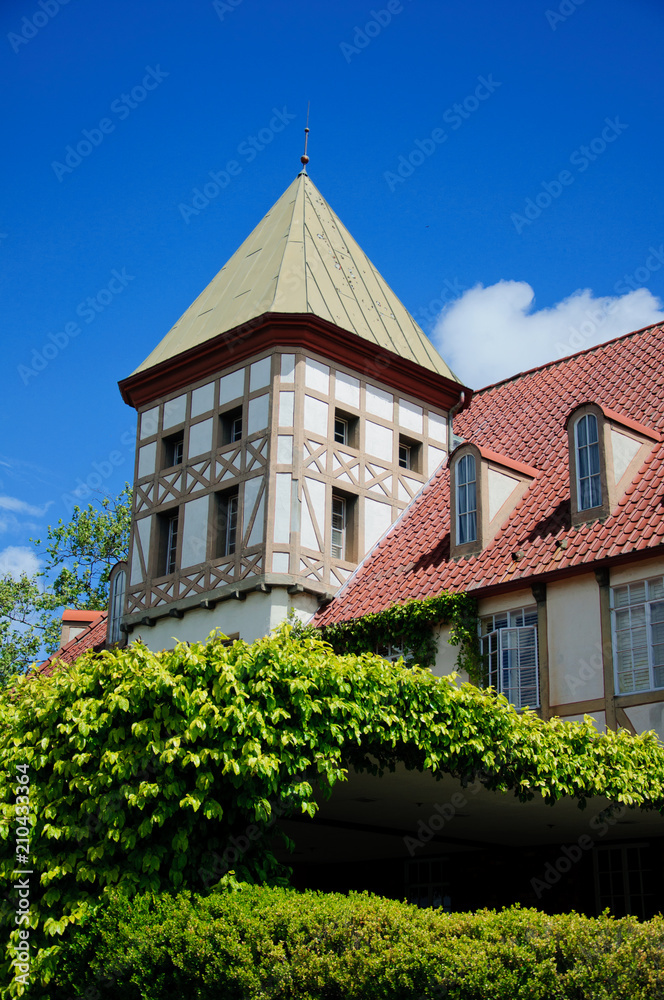 old house in medieval village in california old house in medieval village in california