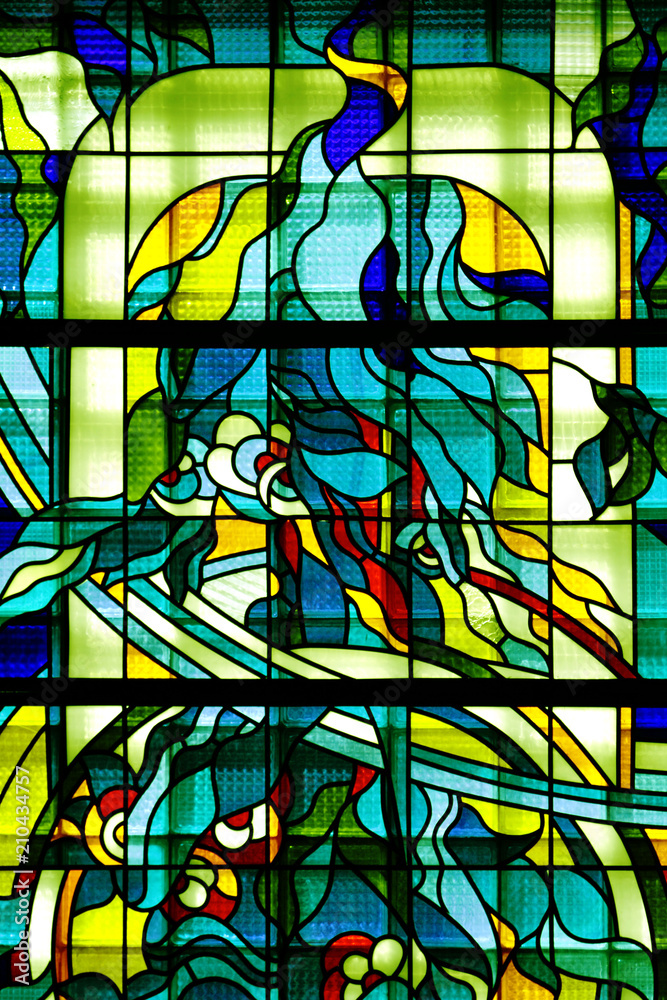 Glass Church Window Stained Stained Glass Religion Art Pattern Christ Colorful Faith Architecture Religious Abstract Stained Glass Design Light Catholic Bible Cathedral Old God S Stock Photo Adobe Stock