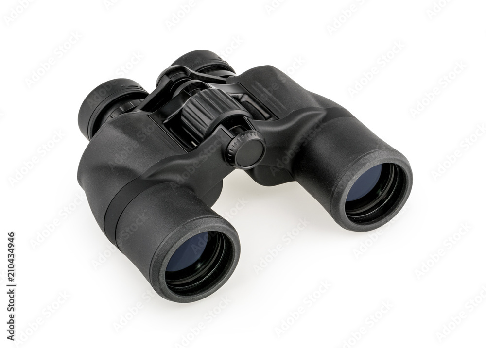 Binoculars isolated on white background Binoculars isolated on white background