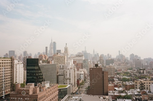 New York City Skyline Clouds Manhattan © AMANDA