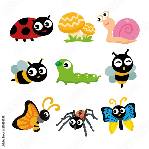insects character design