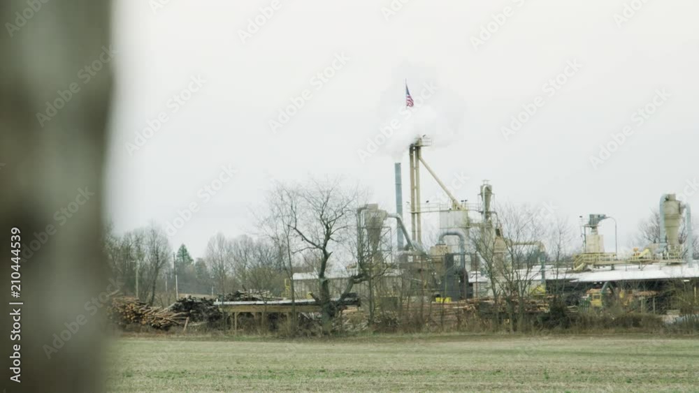 Pollution Engulfs American Flag Smoke Stack Factory 10.mov Pollution Engulfs American Flag Smoke Stack Factory 10.mov