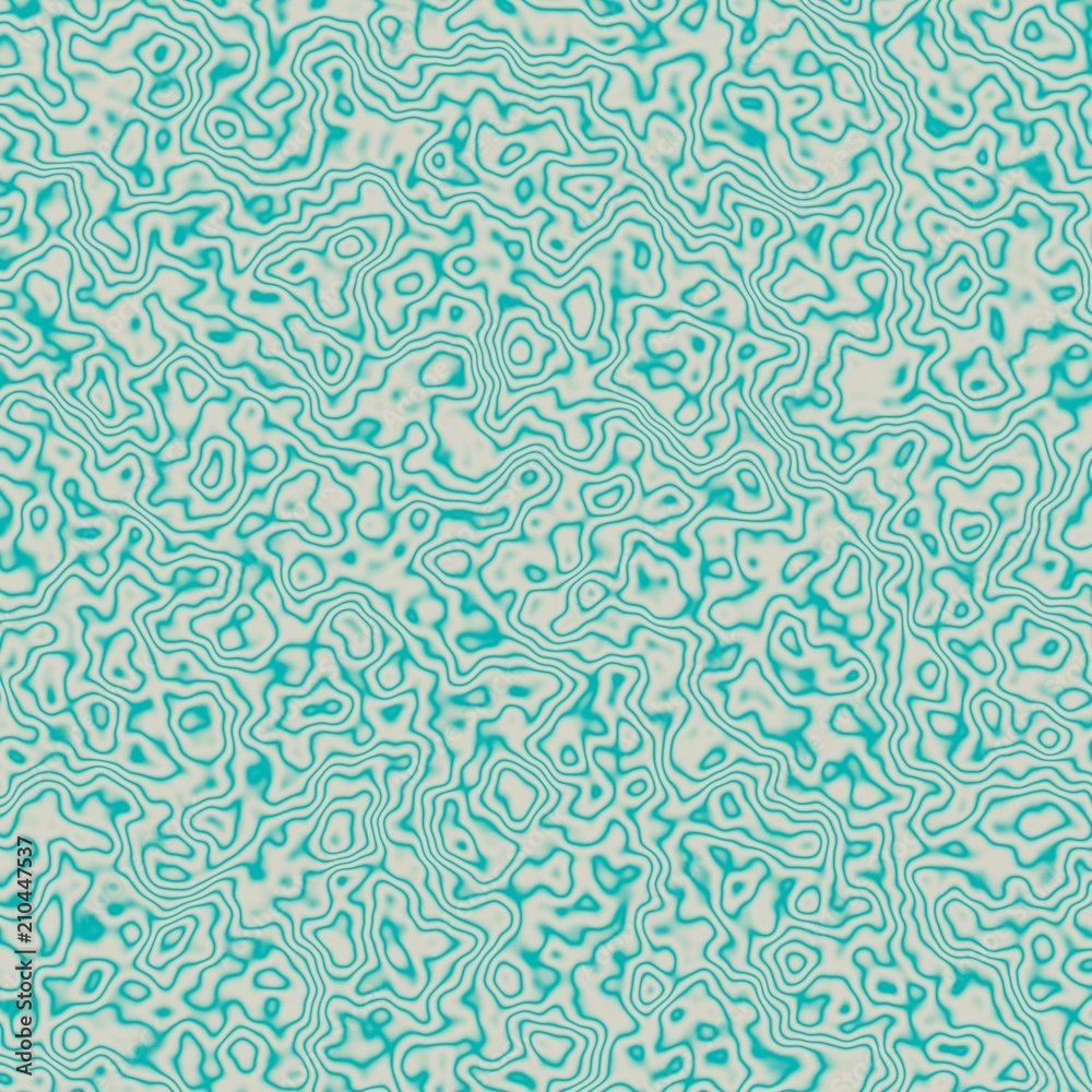 Fancy background. Turquoise and white colors. Shadows and reflections. Swirls and twists. An interesting pattern. Illustration. Render. Fancy background. Turquoise and white colors. Shadows and reflections. Swirls and twists. An interesting pattern. Illustration. Render.