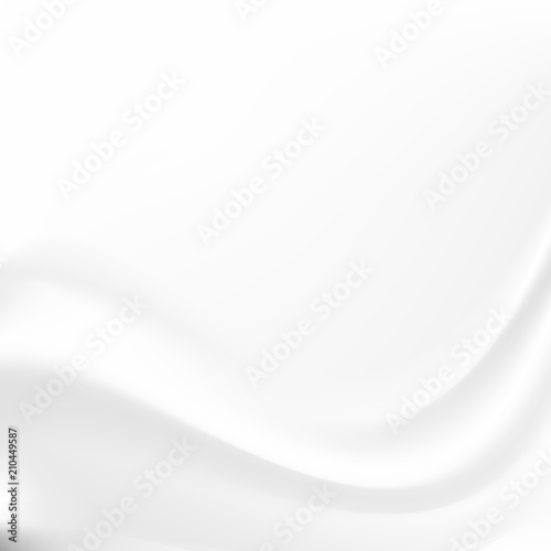 White cloth texture background, vector illustrator