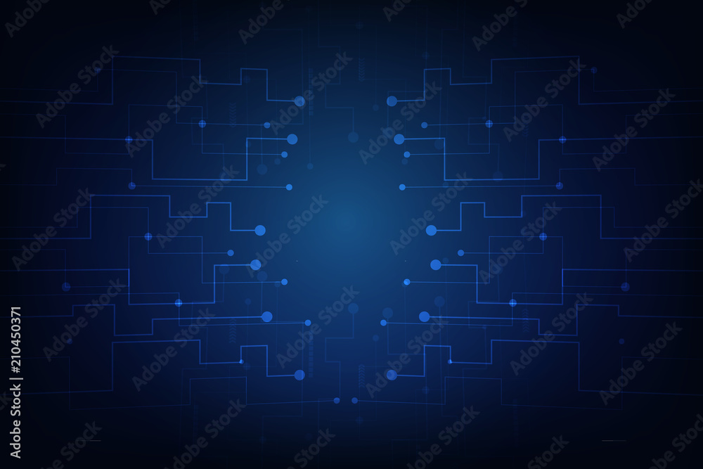 	
Abstract technology circuit board  background, Vector illustration