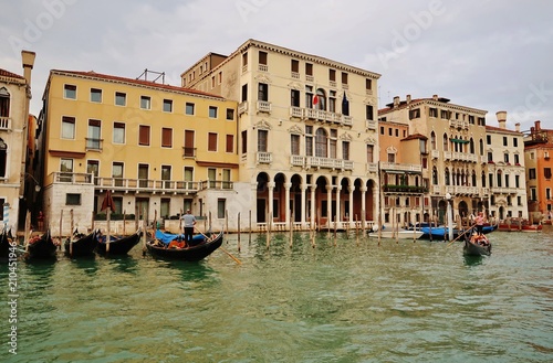 Venedig  Pal  ste am Canal Grande