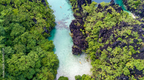 El Nido Palawan Philippines Island Hopping Drone 