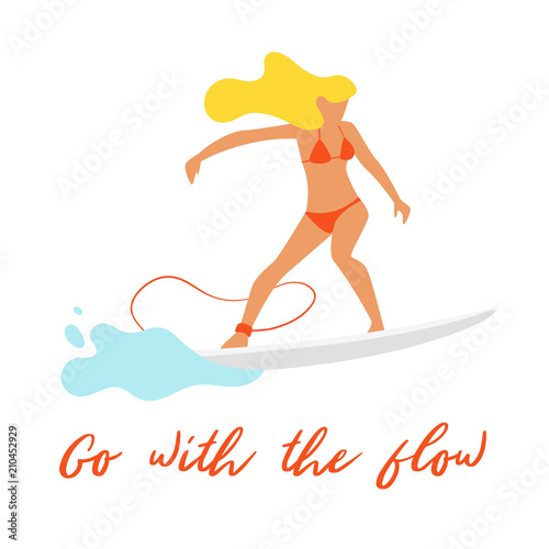 surfer silhouette with wave