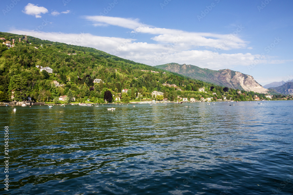 Maggiore lake view, Stresa, Italy, Lombardy