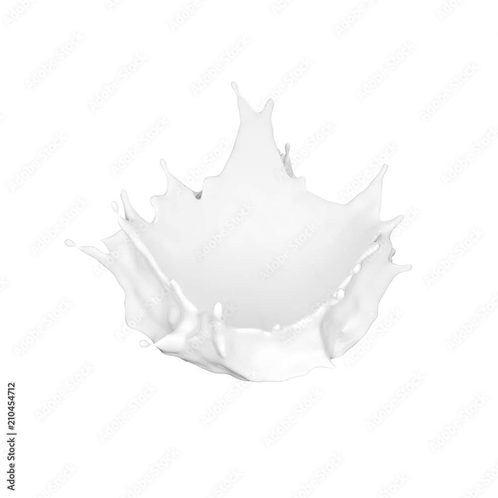 3d render of liquid splash isolated on white background with clipping path 3d render of liquid splash isolated on white background with clipping path