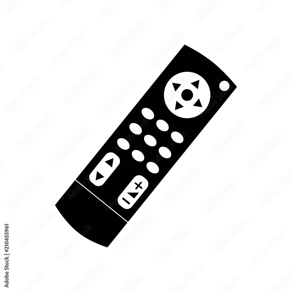 Tv remote control icon vector icon. Simple element illustration. Tv remote  control symbol design. Can be used for web and mobile. vector de Stock |  Adobe Stock