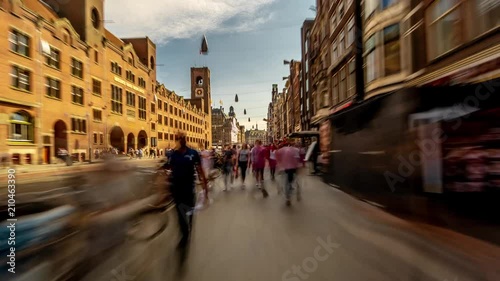Hyperlapse in Amsterdam City Center.