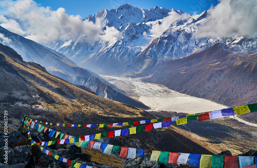Langtang Himalayas Valley Trekking Nepal photo