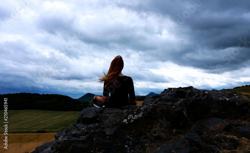 Meditation in nature / Óm