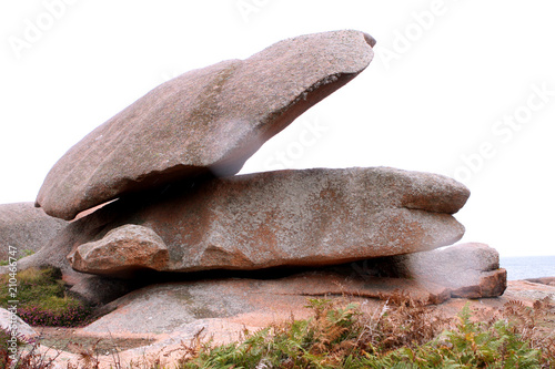 Côte de granit rose en Bretagne