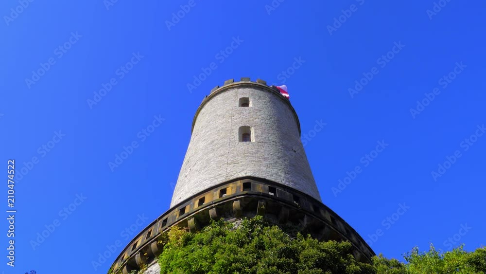Turm von der Sparrenburg Stadt Bielefeld in Westfalen Deutschland Turm von der Sparrenburg Stadt Bielefeld in Westfalen Deutschland