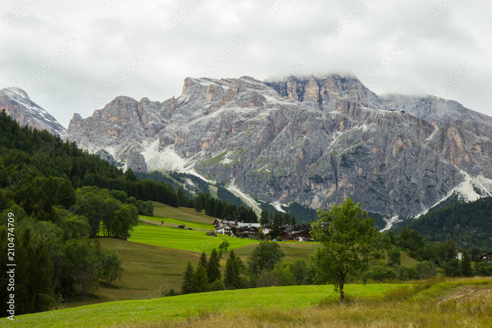 view of Dolomites Alps