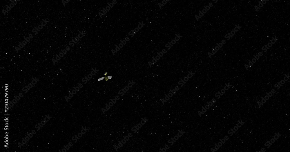 Long shot: the MRO spacecraft travelling through empty space . Reversible, can be rotated 180 degrees. Elements of this image furnished by NASA. Long shot: the MRO spacecraft travelling through empty space . Reversible, can be rotated 180 degrees. Elements of this image furnished by NASA.