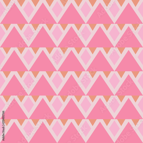 Seamless abstract background with rhombuses. Infinity geometric pattern. Vector illustration. Seamless geometric pattern.