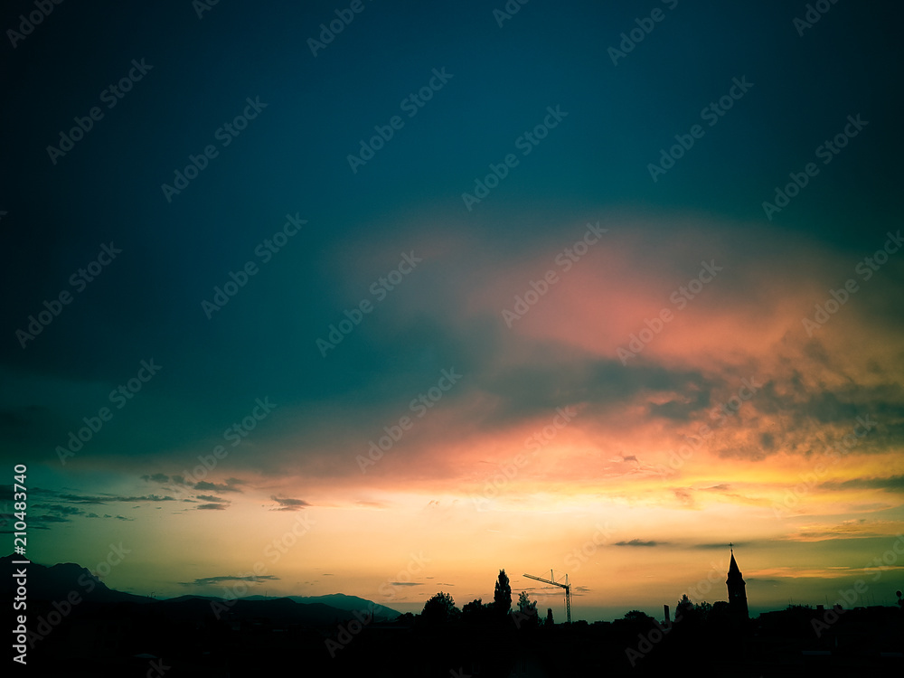 Sunset sky Sunset sky
