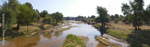 Luvuvhu river, Kruger National park, South Africa photo