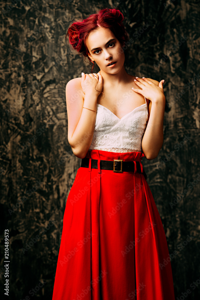 Fototapeta premium beautiful modern girl