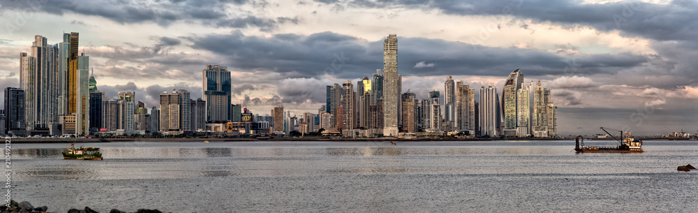Obraz premium Panama City skyline