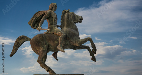 Alexander The Great at Thessaloniki City, Greece