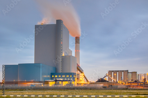 Coal powered electricity plant