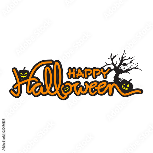 Vector Illustration of Halloween Background