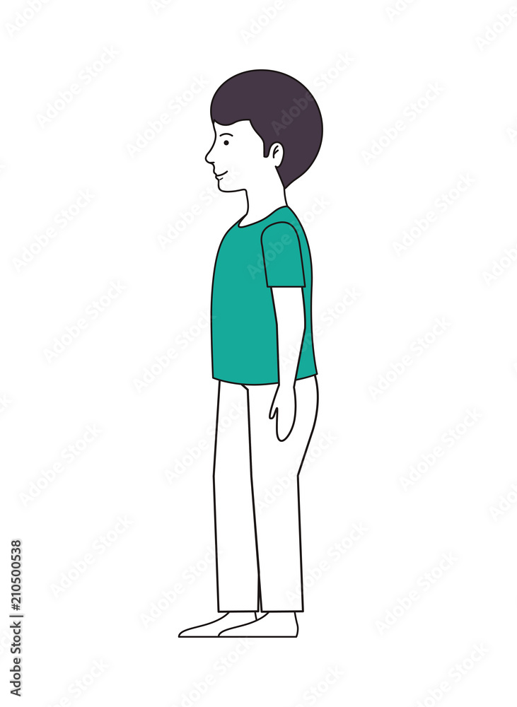 young man avatar character vector illustration design young man avatar character vector illustration design